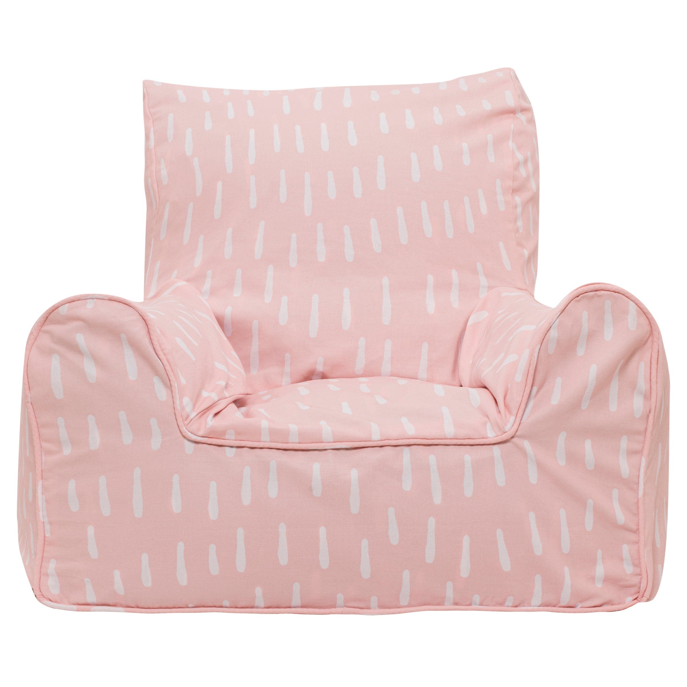 Raindrops Bean Chair - Pink