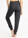 Maternity Cuffed Track Pants in Black