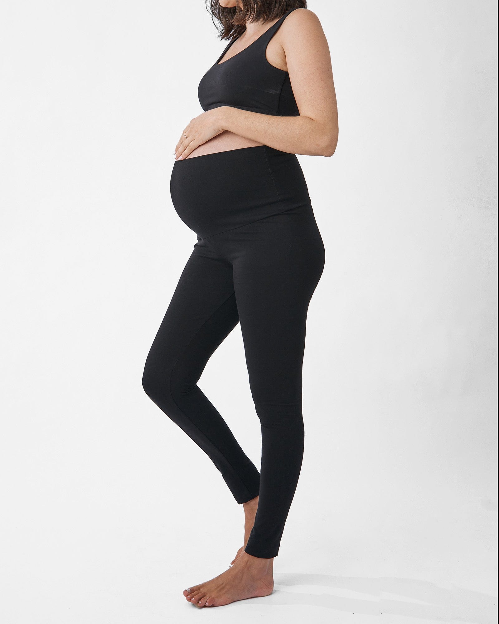 Basic Cotton Maternity Leggings