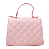 Claris: The Chicest Mouse In Paris™ Quilted Shoulder Handbag - Pink Poppy Australia