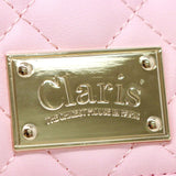 Claris: The Chicest Mouse In Paris™ Quilted Shoulder Handbag - Pink Poppy Australia