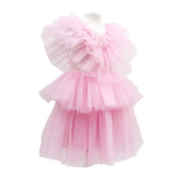 Claris: The Chicest Mouse In Paris™ Fashion Tulle Dress in Pink - Pink Poppy Australia