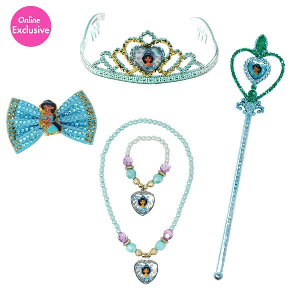 Disney Princess Jasmine Sparkling Accessories Bundle