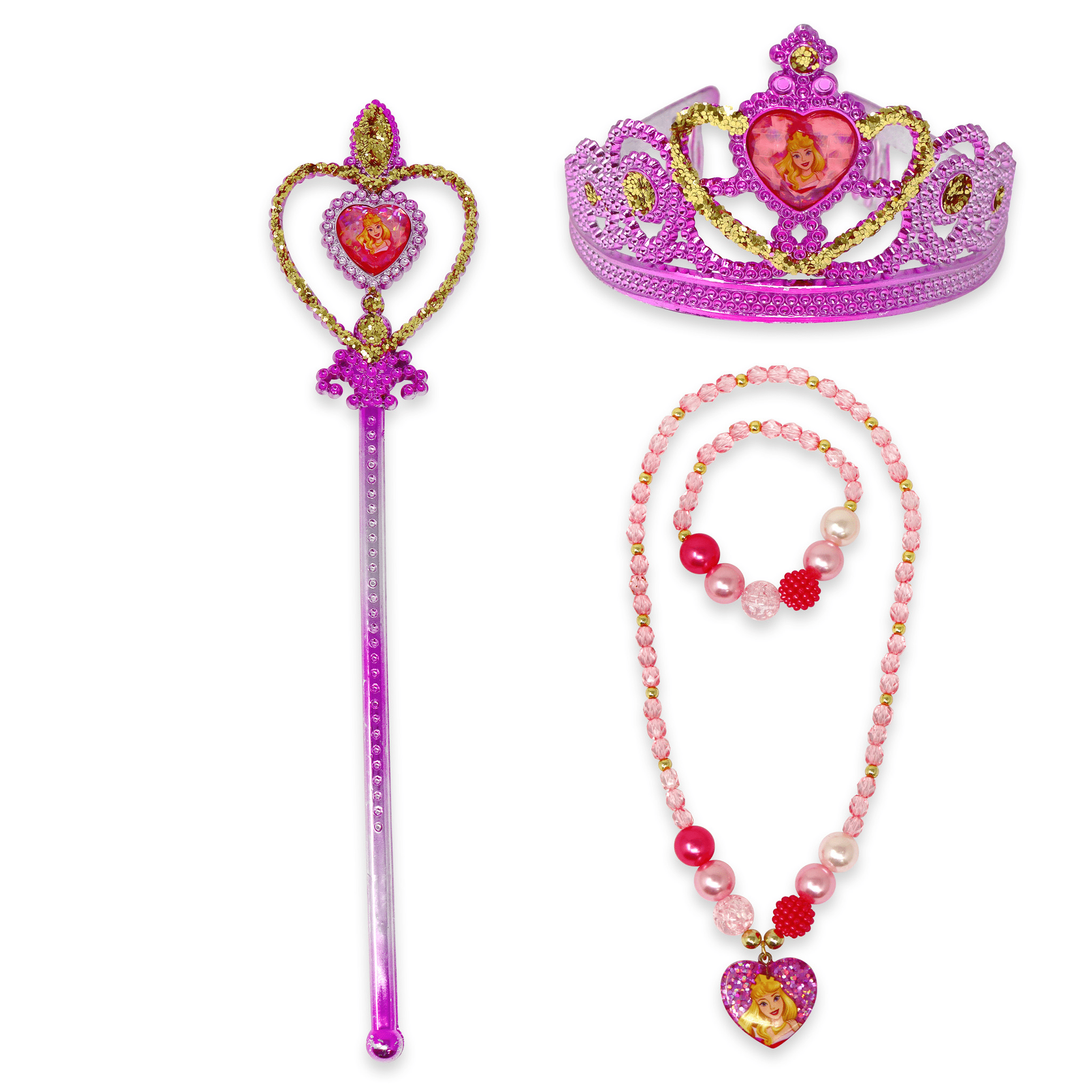Disney Princess Aurora Dress Up Accessories Bundle