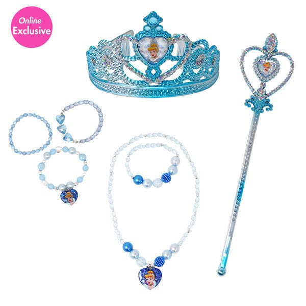 Disney Princess Cinderella Sparkling Accessories Bundle