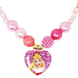 Disney Princess Aurora Necklace & Bracelet Set