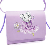 Claris: The Chicest Mouse In Paris™ The Secret Crown Mini Handbag in Lilac