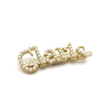 Claris: The Chicest Mouse In Paris™ Logo Pearl Hair Clip