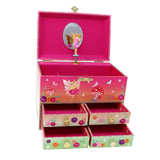 Unicorn & The Pixie Fairy Medium Musical Jewellery Box