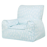 Raindrops Bean Chair - Aqua Blue