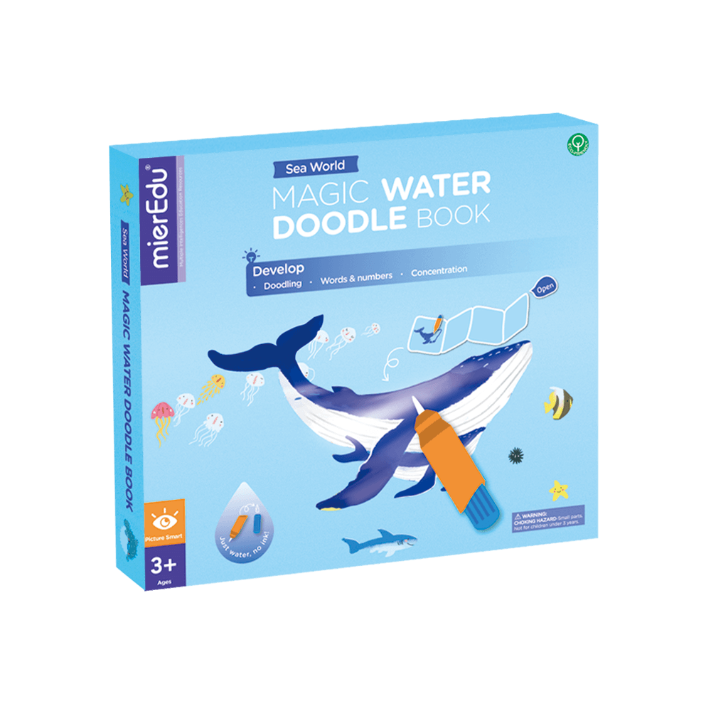 Magic Water Doodle Book - Sea World-0