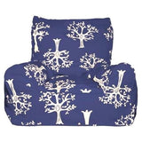 Orchard Navy Bean Chair