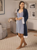 Maternity Hospital Pack - Nightie + Robe + Free Baby Blanket Wrap (10866172309)