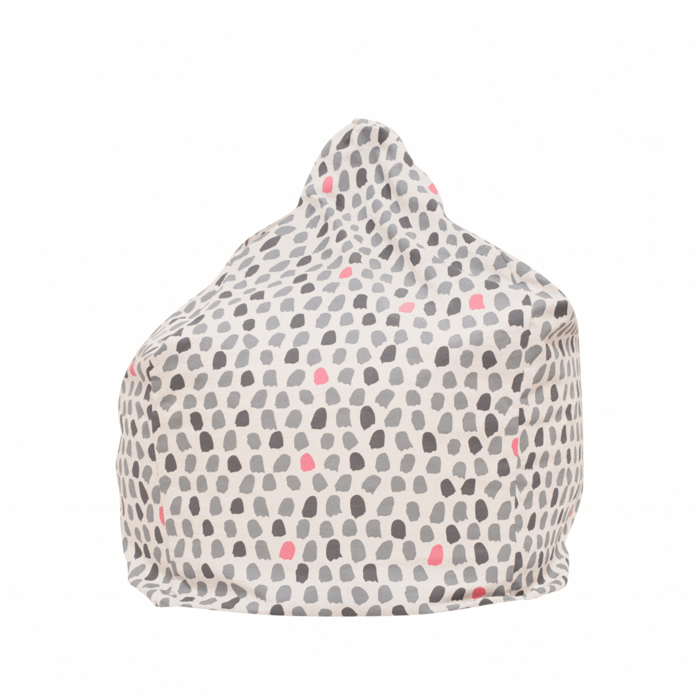 Splotches Bean Bag - Pink & Grey