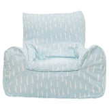 Raindrops Bean Chair - Aqua Blue