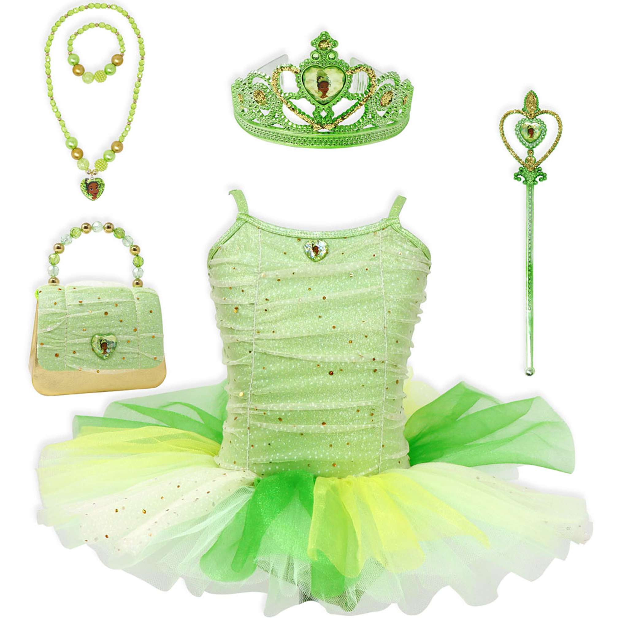 Disney Princess Tiana Sparkling Tutu Fashion Pack