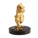 ROYAL SELANGOR - WINNIE THE POOH Gilt Pooh & Piglet Figure LIMITED EDITION