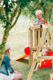 Plum® Toddler Tower Wooden Climbing Frame
