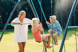 Plum Play Premium Metal Double Swing & Glider With Mist