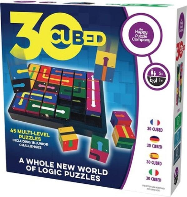 The Happy Puzzle Company 30 Cubed Board Game