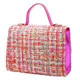 Tweed Pink Handbag