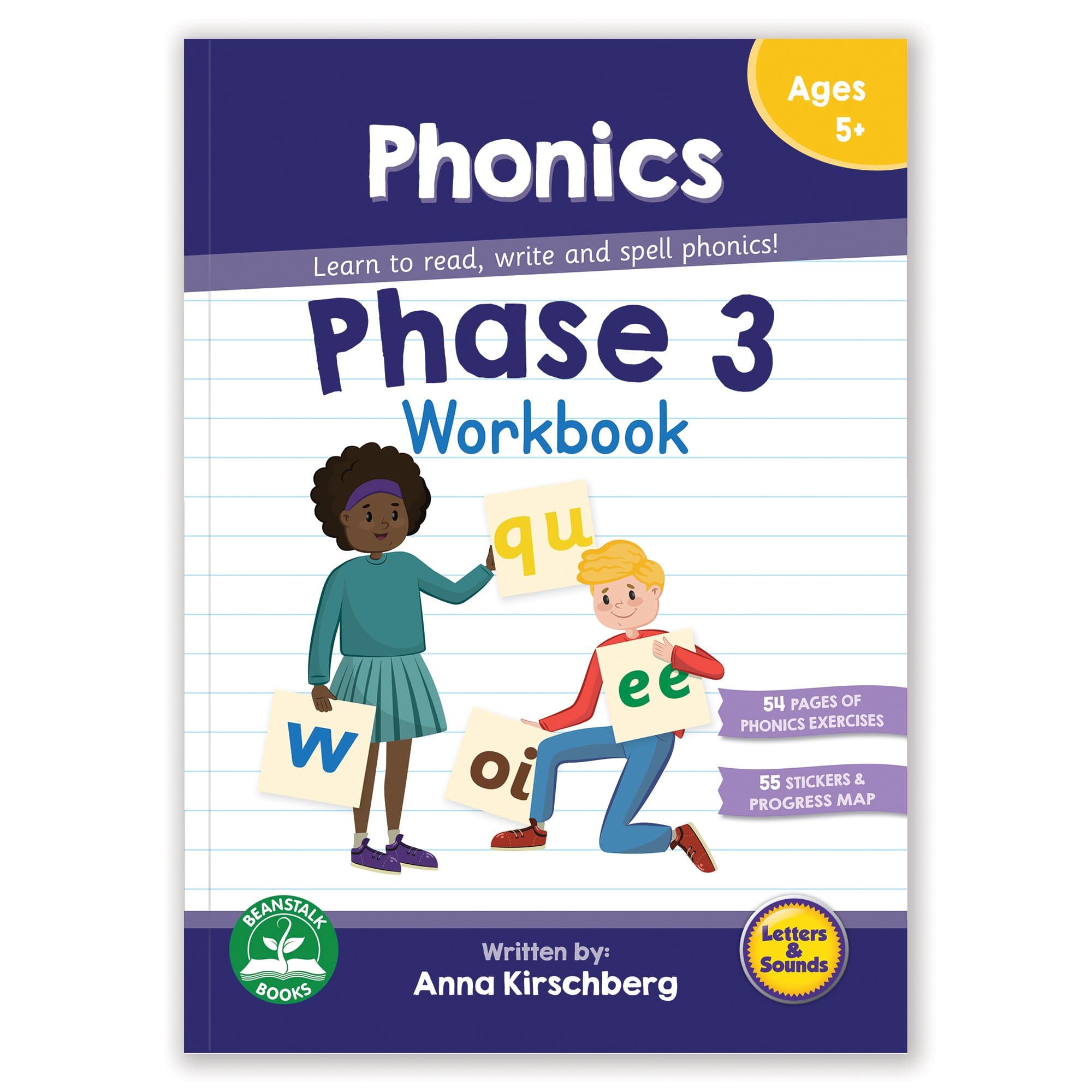 Phase 3 Phonics Workbook