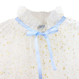 Disney Frozen Gold Snow Flakes Cape