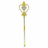 Disney Princess Belle Heart Gemstone & Glitter Wand