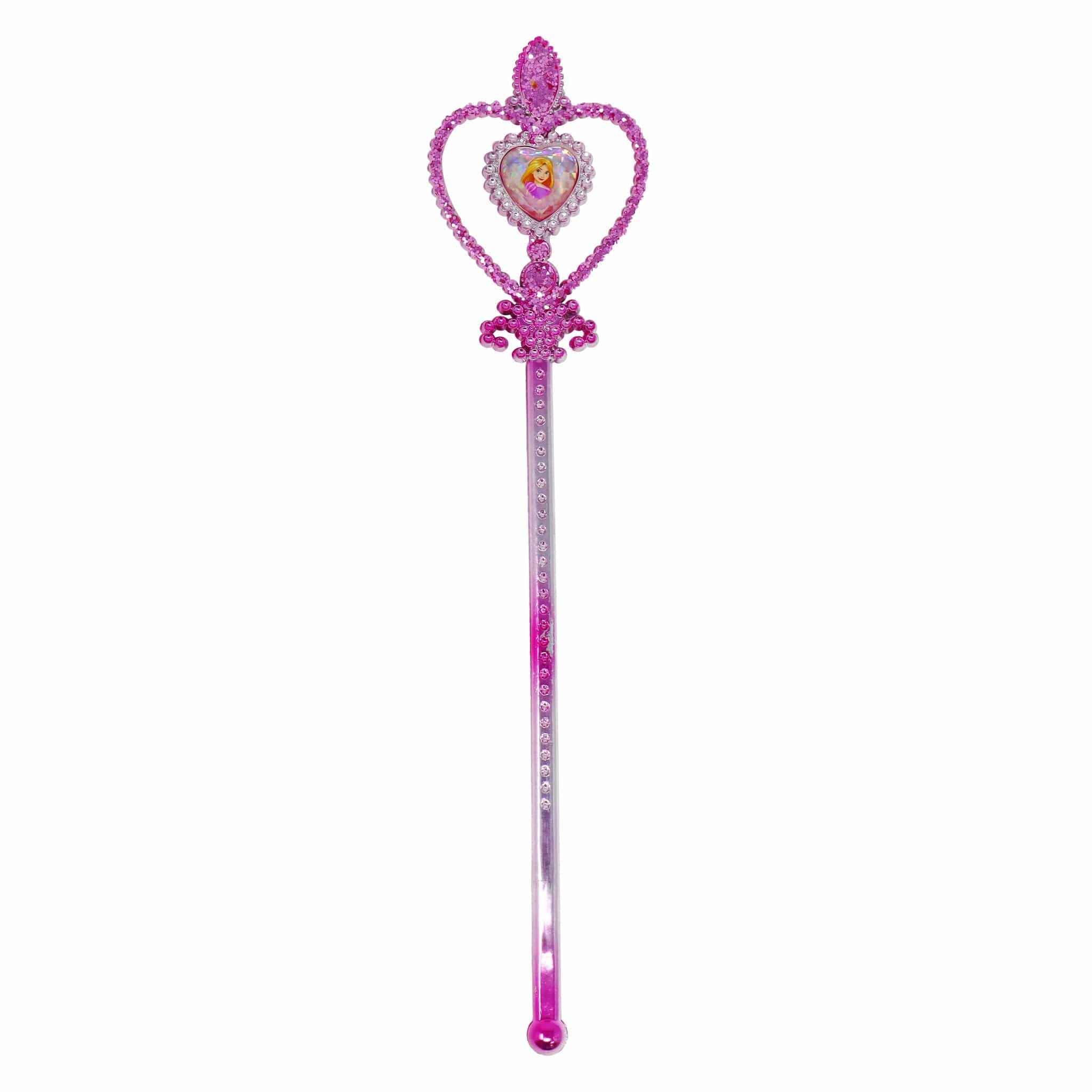 Disney Princess Rapunzel Heart Gemstone & Glitter Wand