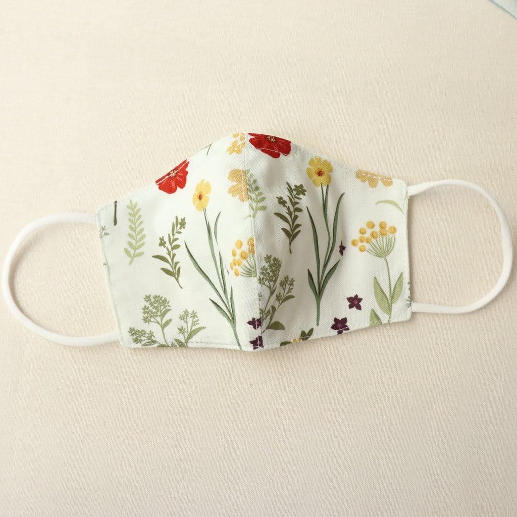 Reusable Cotton Face Mask made from Korean fabric (Child/Adult) - Daisy