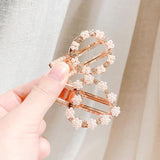 Flower Pearl Hair Clip (Handmade in Korea)