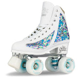GLITZ Diamond - Size Adjustable Roller Skates with Sequins - Medium 3-6