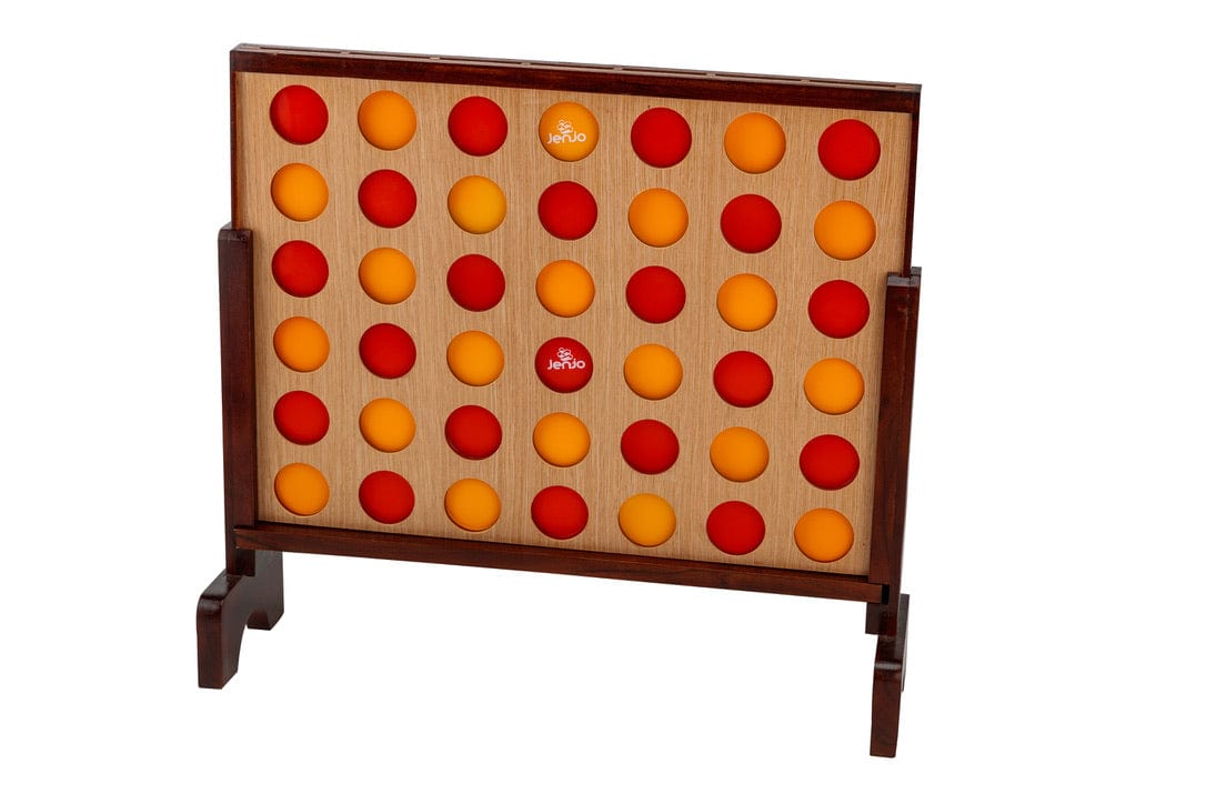 Mega4 Hardwood Connect Four In A Row Game Set 75x79cm