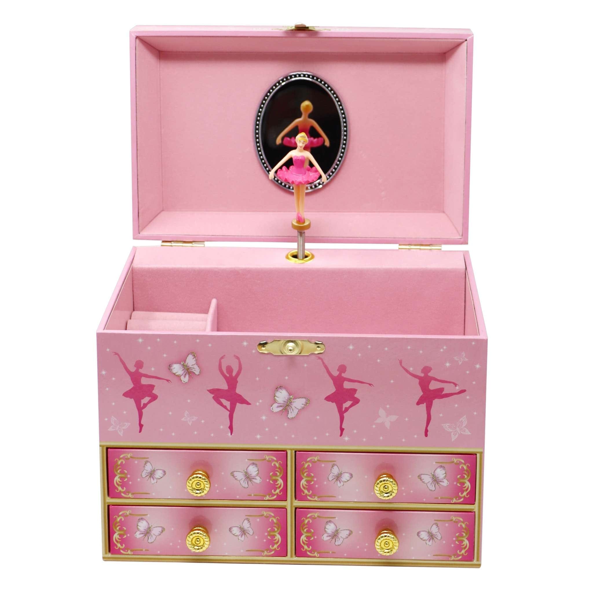 Butterfly Ballet Medium Musical Jewellery Box
