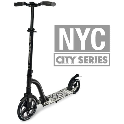 NYC Big Wheel Scooter with Supension - Black