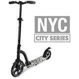 NYC Big Wheel Scooter with Supension - Black