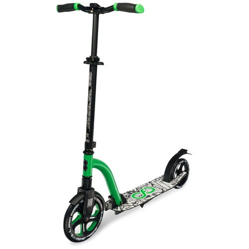 NYC Big Wheel Scooter with Supension -Green