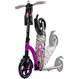 NYC Big Wheel Scooter with Supension - Plum