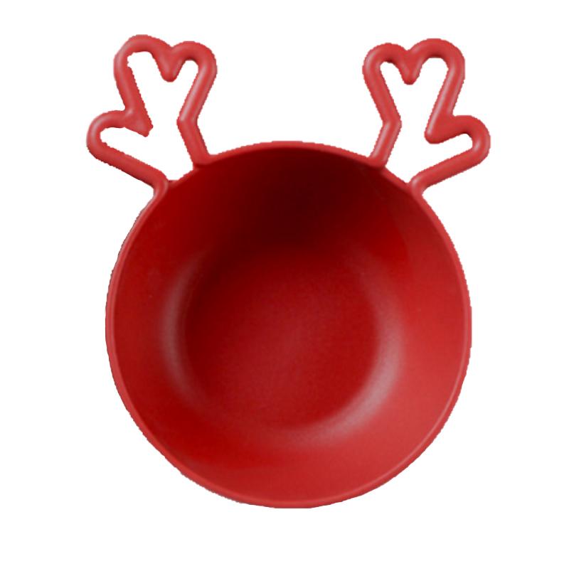 Christmas Cereal Bowl – Rudolph (with lid)