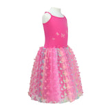 Rainbow Butterfly Dress Hot Pink