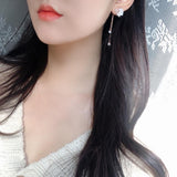 Pearl Gypsophila Earrings (Handmade in Korea)