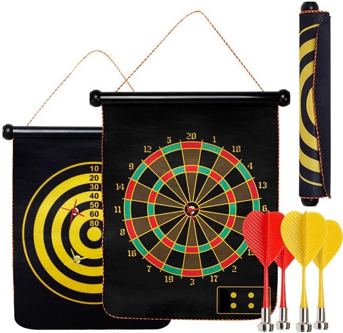 Arnott's Roll Up Magnetic Dartboard and Bulls Eye