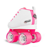 Rocket Jr. Roller Skates - White - Size EU30