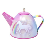 Unicorn Dreamer 15 Piece Tin Tea Set In Carry Case
