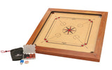 87x87cm Plywood Championship Carrom Board with 74x74cm Internal Playing Area
