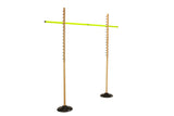 Wooden Limbo Set w/ Rubber Legs & Plastic Pole Height 158cm