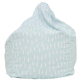 Raindrops Bean Bag - Aqua Blue