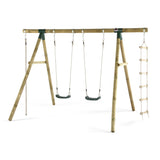 Plum® Gibbon Wooden Garden Swing Set