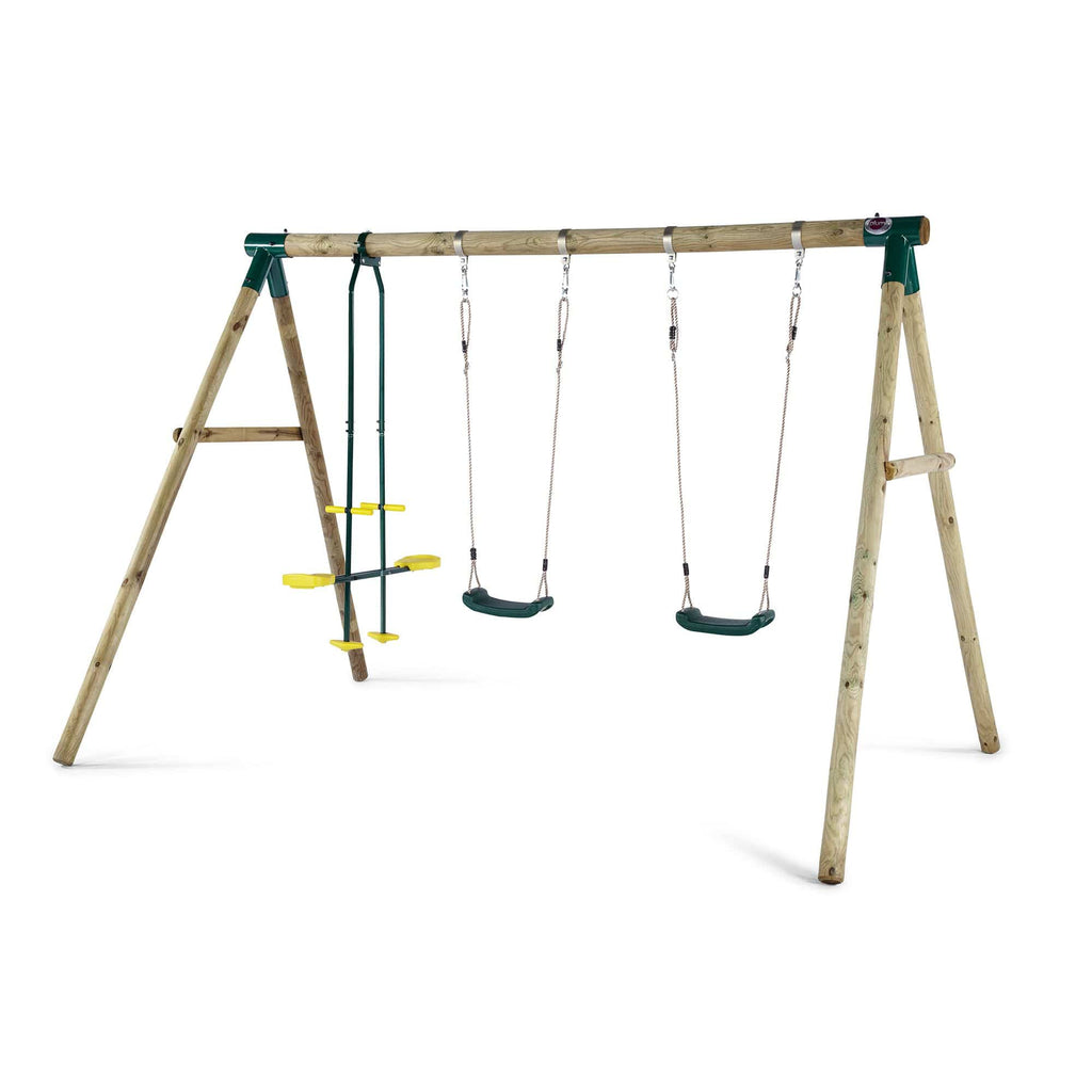 Plum® Colobus Wooden Swing Set