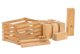 Outdoor Wooden Kubb Lawn Game Set